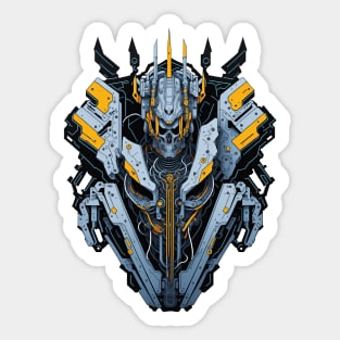 Mecha Skull S03 D26 Sticker